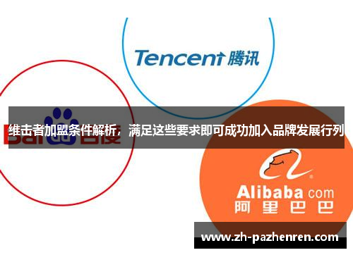 维击者加盟条件解析,满足这些要求即可成功加入品牌发展行列 维击者加盟条件解析,满足这些要求即可成功加入品牌发展行列