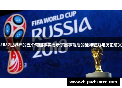 2022世界杯的五个有趣事实揭示了赛事背后的独特魅力与历史意义 2022世界杯的五个有趣事实揭示了赛事背后的独特魅力与历史意义